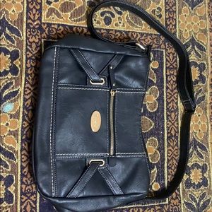 black cross body bag